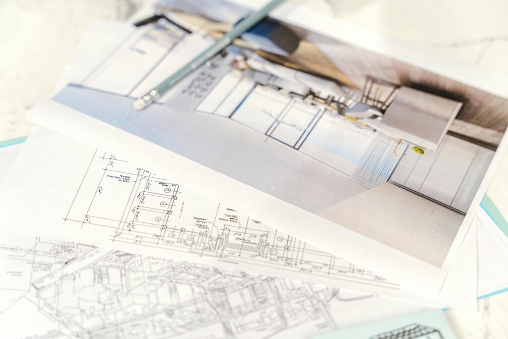 Collaboration between architects, designers, and Nashville General Contracting for custom home construction in Nashville.