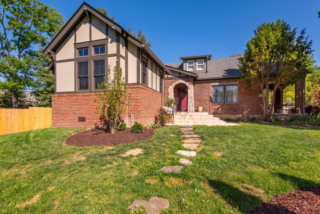 A home renovation project in Nashville with an added room for extra living space.