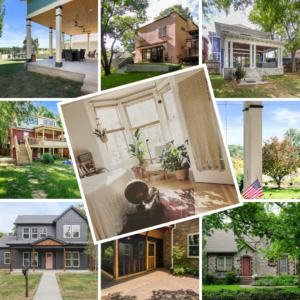 A renovated historic Nashville home blending traditional architecture with modern updates and features.