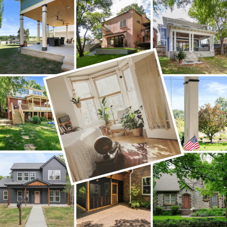 A renovated historic Nashville home blending traditional architecture with modern updates and features.