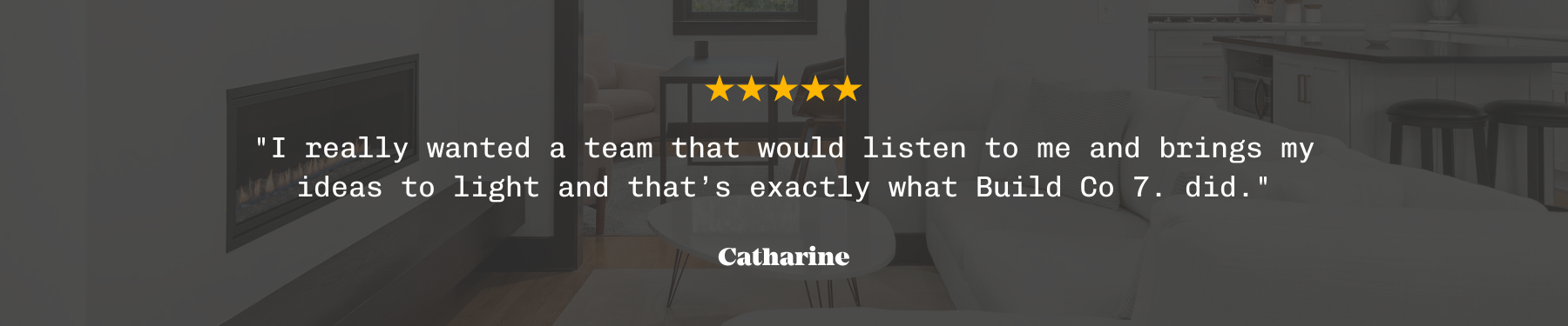 Positive customer review for BuildCo7, custom home builder in East Nashville, TN