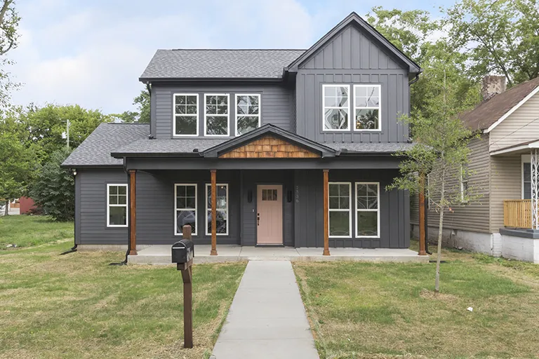 new home custom built by residential contractor in Nashville